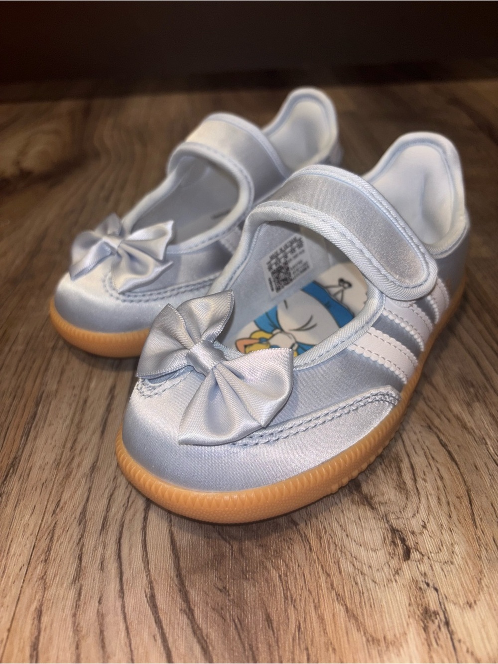 NEW Toddler Girl Alice in Wonderland Samba Jane Adidas